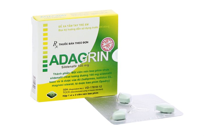 Adagrin 100mg [1Vix3Vien]