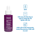 Tinh Chất Se Khít Lỗ Chân Lông Paula's Choice Clinical Niacinamide 20% Treatment 20mlTinh Chất Se Khít Lỗ Chân Lông Paula's Choice Niacinamide 20% 20ml