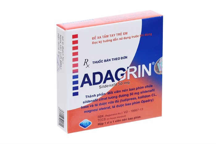 Adagrin 50mg [Hop 1x3vien]