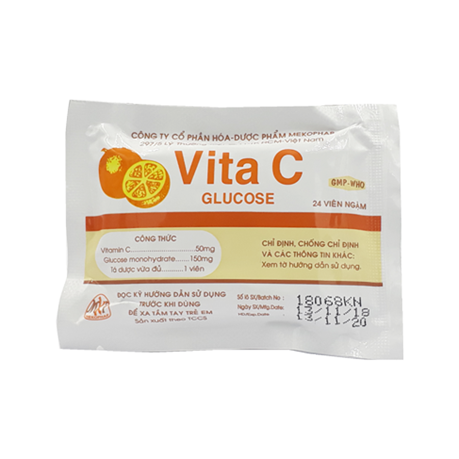 Mekophar Vita C Glucose [Goi|24v]