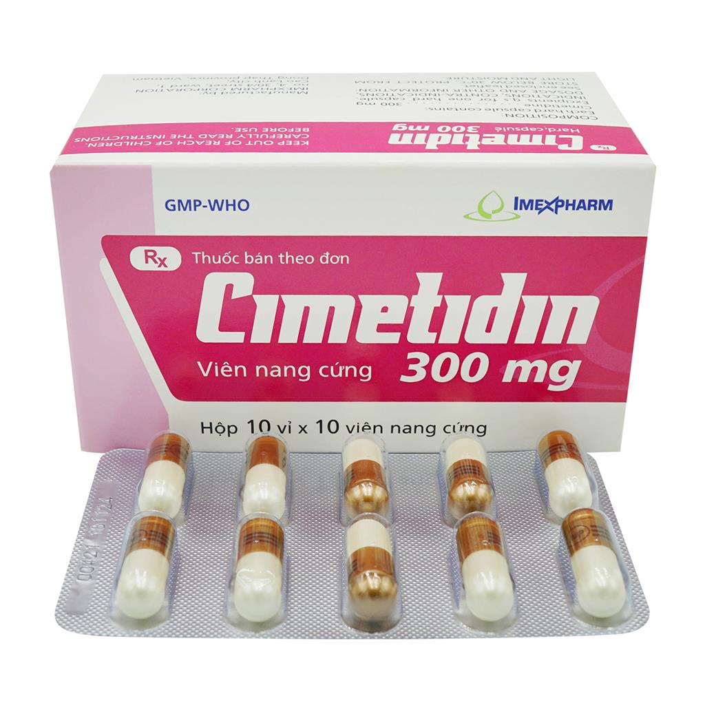 IMP Cimetidin 300mg [10vi x10vien]