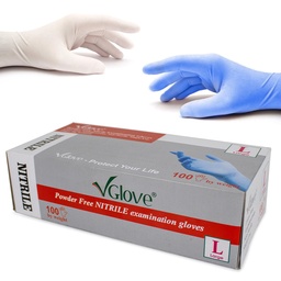 Powder Free Nitrile Examination Gloves [Box|100pcs]